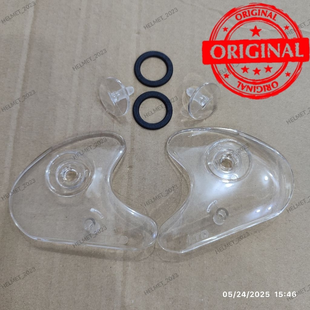 Kupingan/Kop Penahan Visor Helm LTD Avent/LTD Sport Original 100% Malaysia