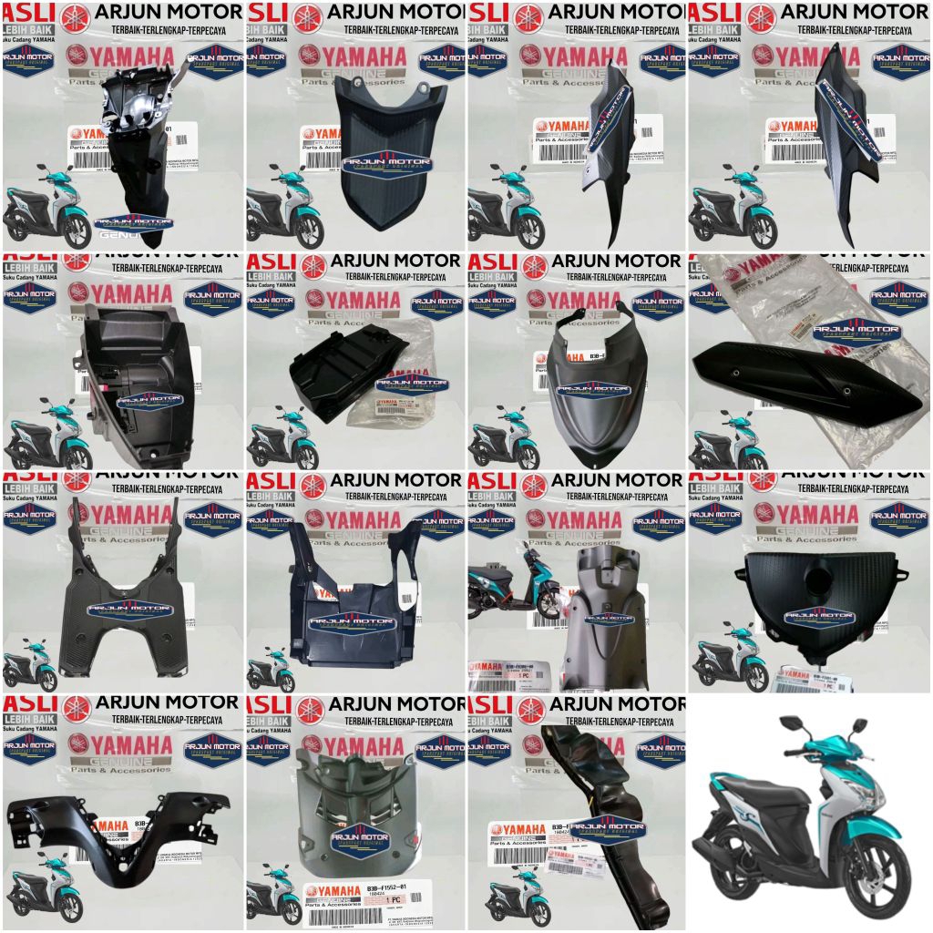 cover body body kasar mio s 125 original yamaha 100%