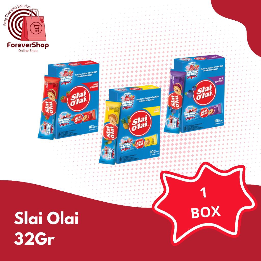 

Slai Olai Box Isi 10 Sachet @ 32gr 3 Varian
