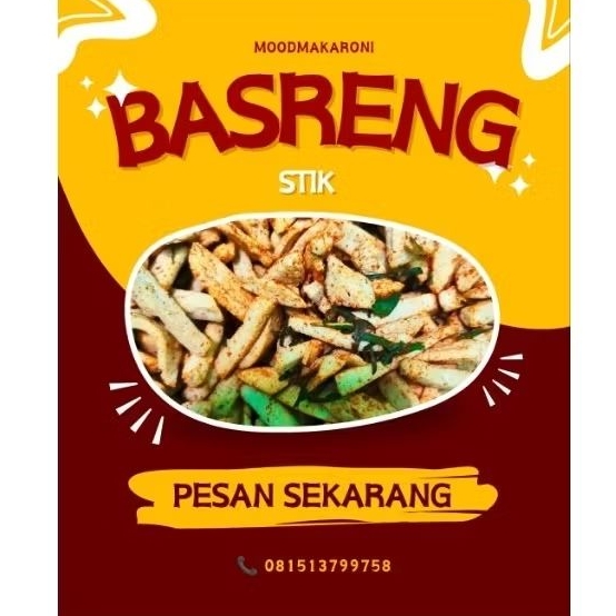 

[MoodMakaroni]Basreng Stik Pedes Daun Jeruk Renyahh