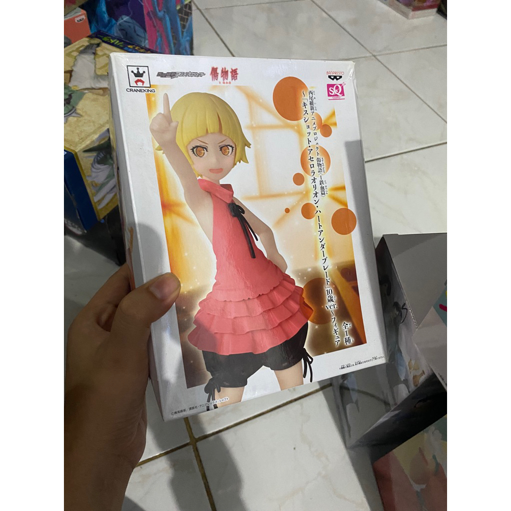 Banpresto SQ Kisshot Acerolaorion Heartunderblade box damage