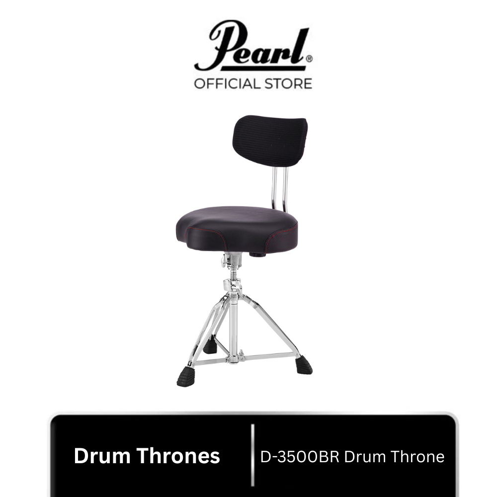 Pearl D-3500BR Drum Throne | Drum Stool | Kursi Drum Akustik Elektrik