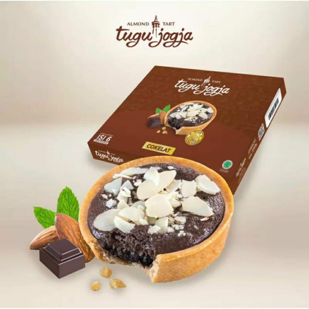 

Almond tart coklat Tugu Jogja
