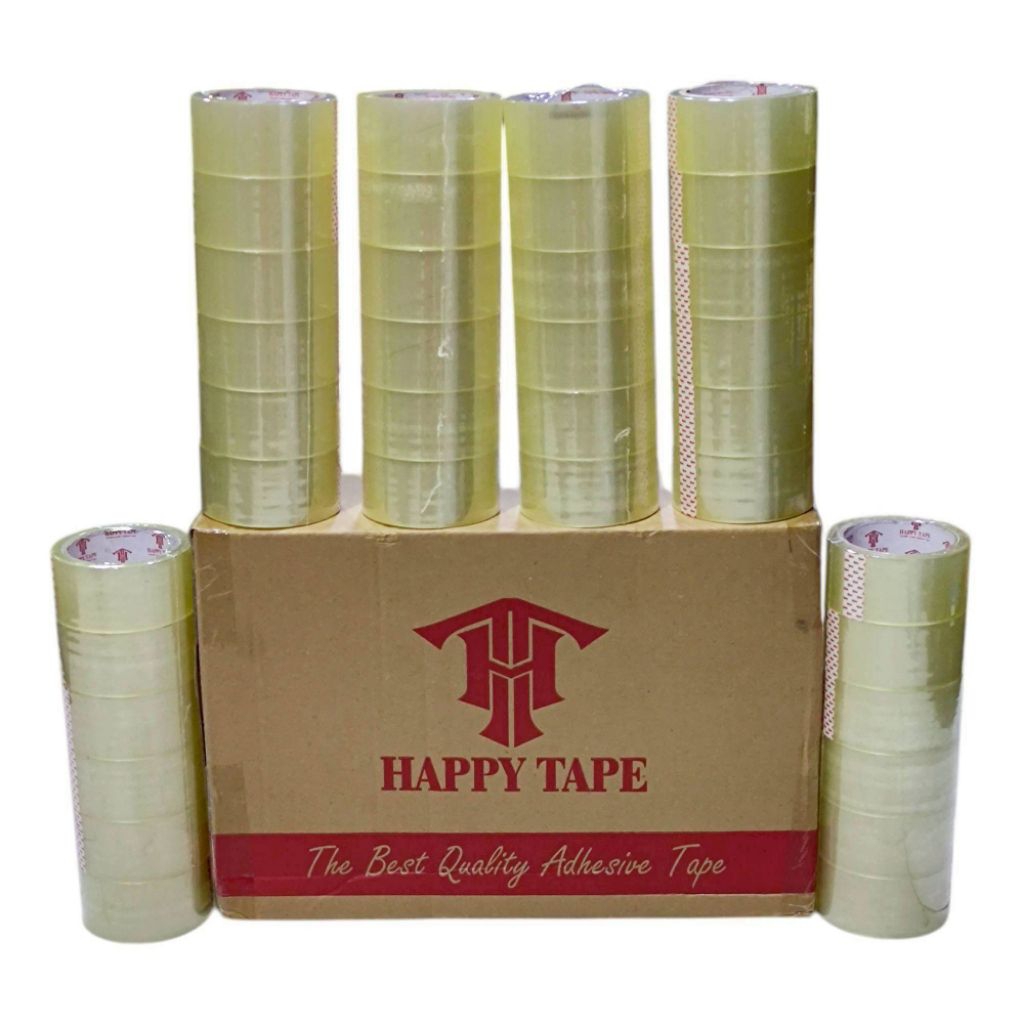 

Lakban Bening 48mm x 90 Yard Happy Tape