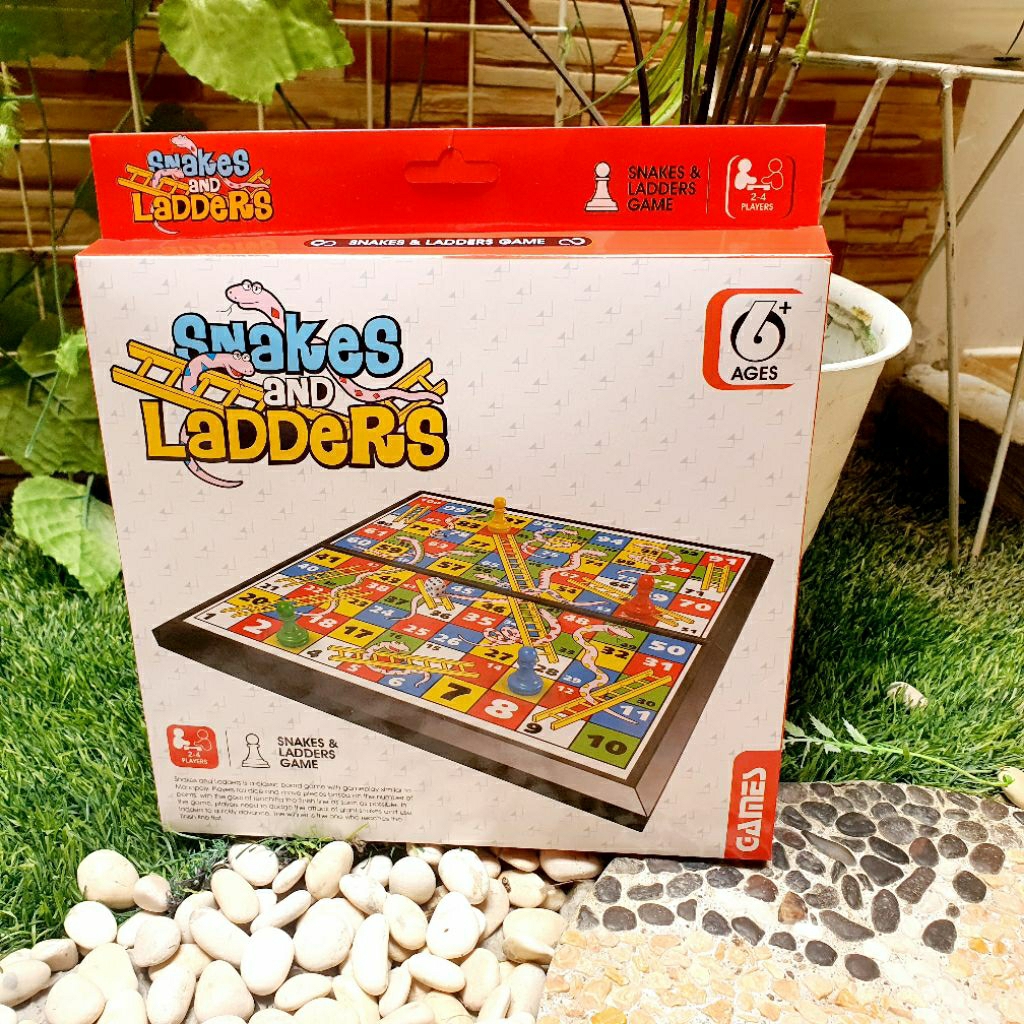 mainan ular tangga magnet anak edukatif - mainan ulat tangga snake