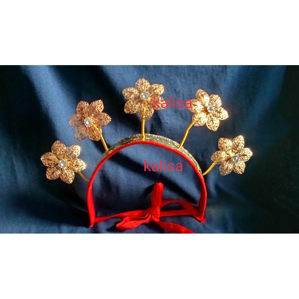 Mahkota /Bando Penari Anak ,SD./Hiasan kepala  Tari anak