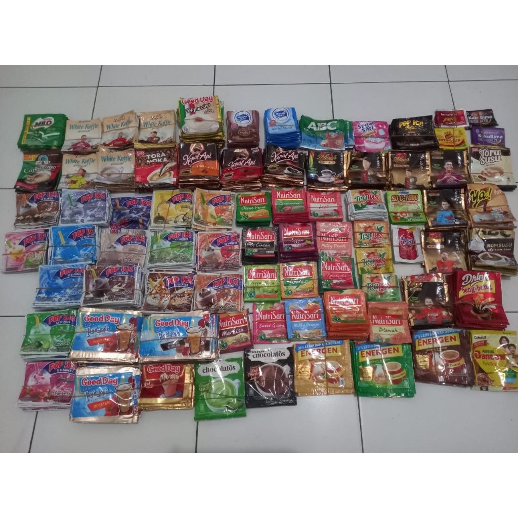 

Bungkus Bekas Minuman Untuk Bahan Prakarya/Kerajinan