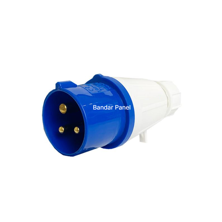 Industrial Plug 3 Pin 16A Steker Panel atau Genset 3 kaki 16A CEE 013