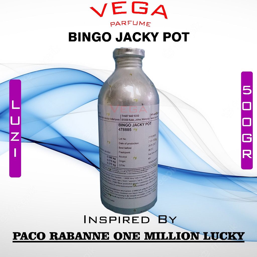 BINGO JACKY POT LUZI 500GR SEGEL( ONE MILLION LUCKY )
