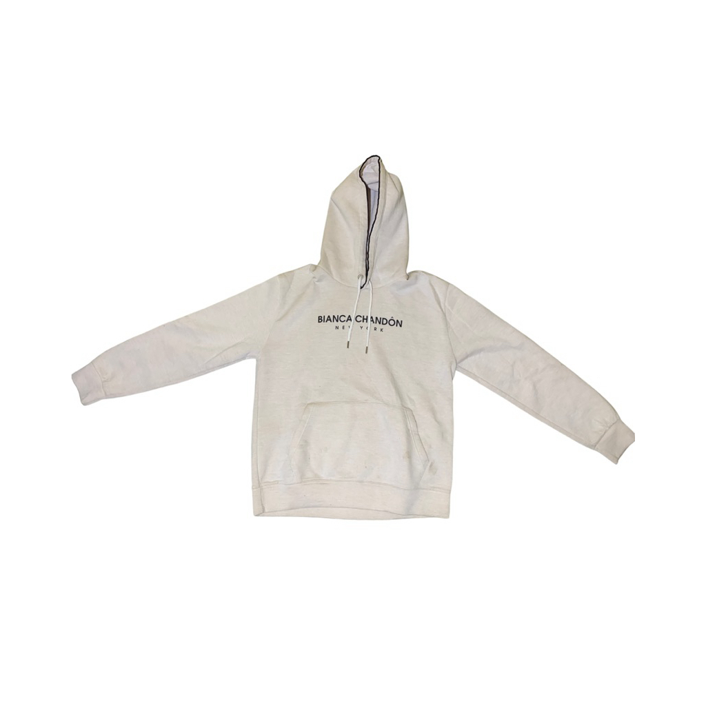 Hoodie Putih Bianca Chandon