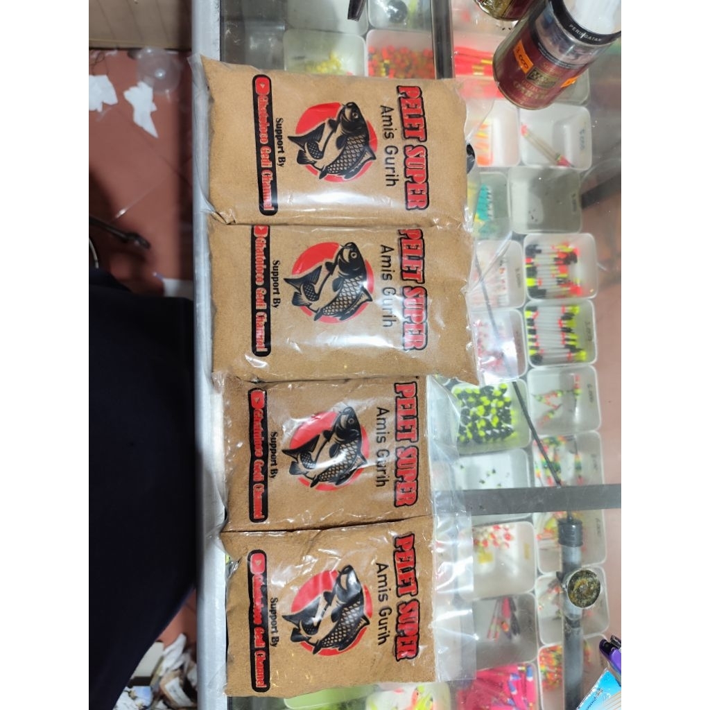 umpan pelet super amis gurih