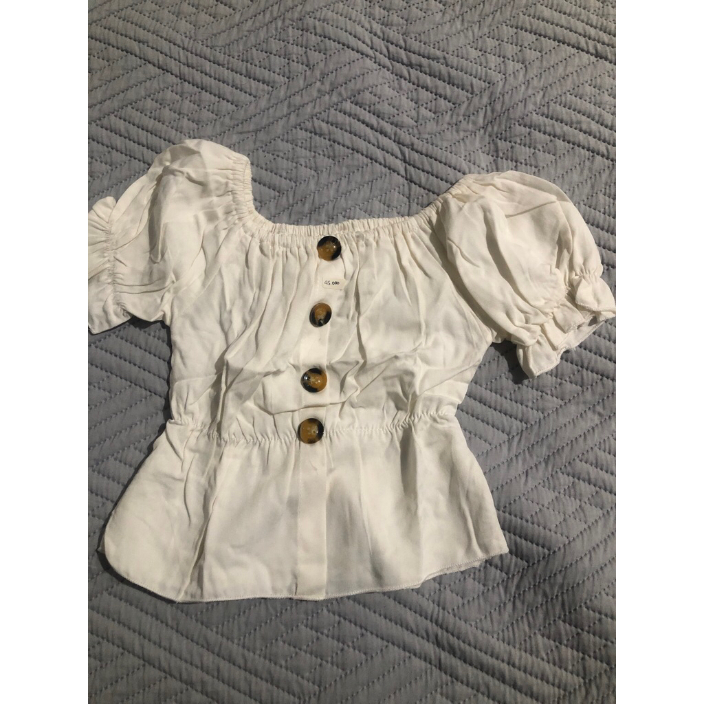 Baju Anak perempuan lengan balon