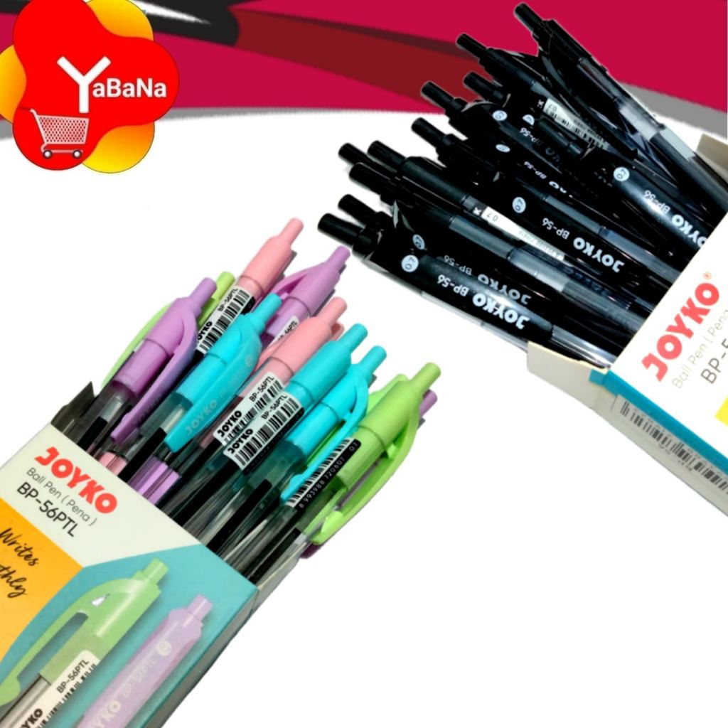 

Ball Pen Pulpen Pena Joyko BP-56 BP-56 PTL 0.7 mm 12pcs 1 lusin