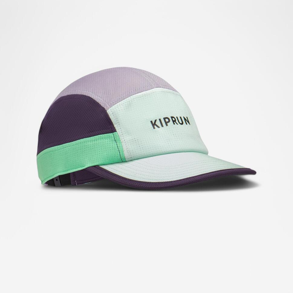 Decathlon KIPRUN Topi Lari Ringan 5 Panel - Turquoise Purple - 8852482