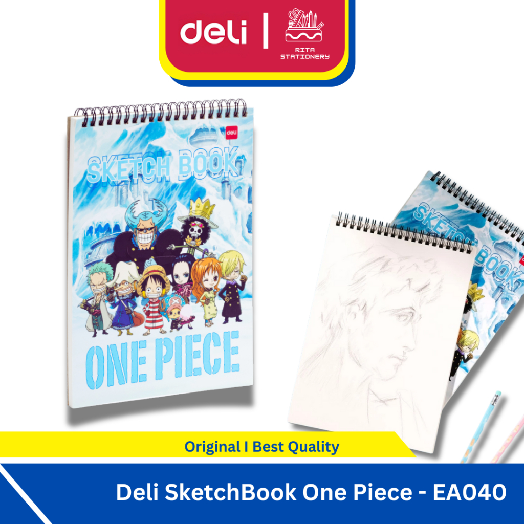 

Deli Sketch Book / Buku Gambar Sketsa Size B5 Vertikal One Piece - EN011