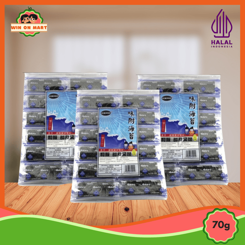 

Kimono Rumput Laut Kering / Dried Seaweed 70g