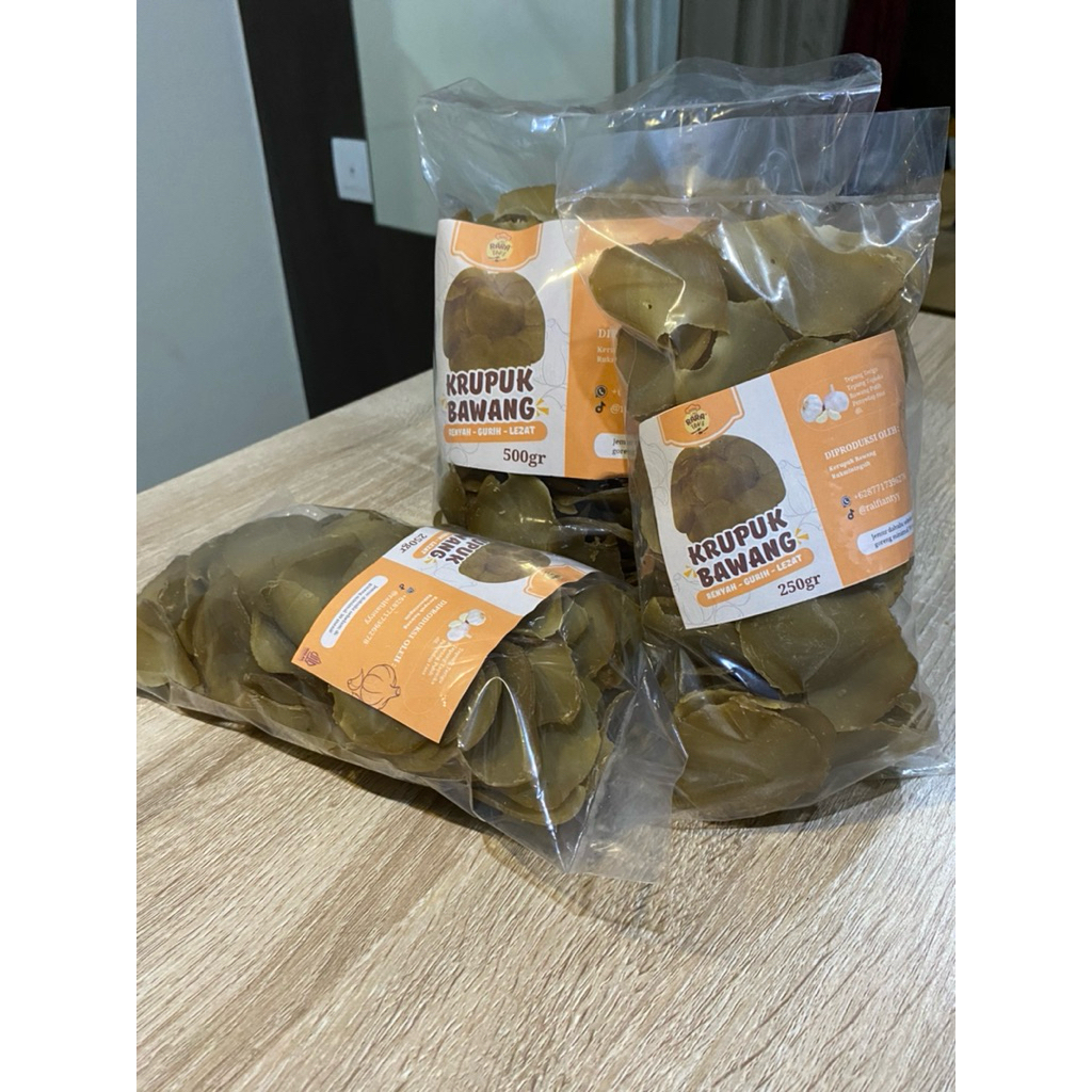 

Kerupuk Rambak Bawang HOME MADE