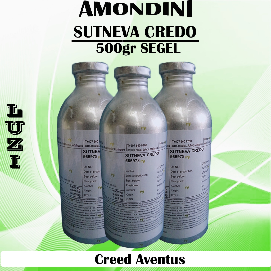 SUTNEVA CREDO LUZI 500GR SEGEL PABRIK " CREED AVENTUS "