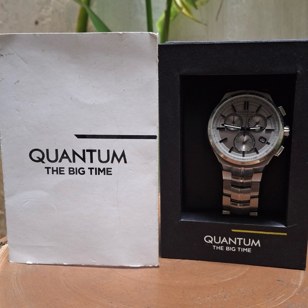 [preloved] Jam tangan pria Quantum Titanium