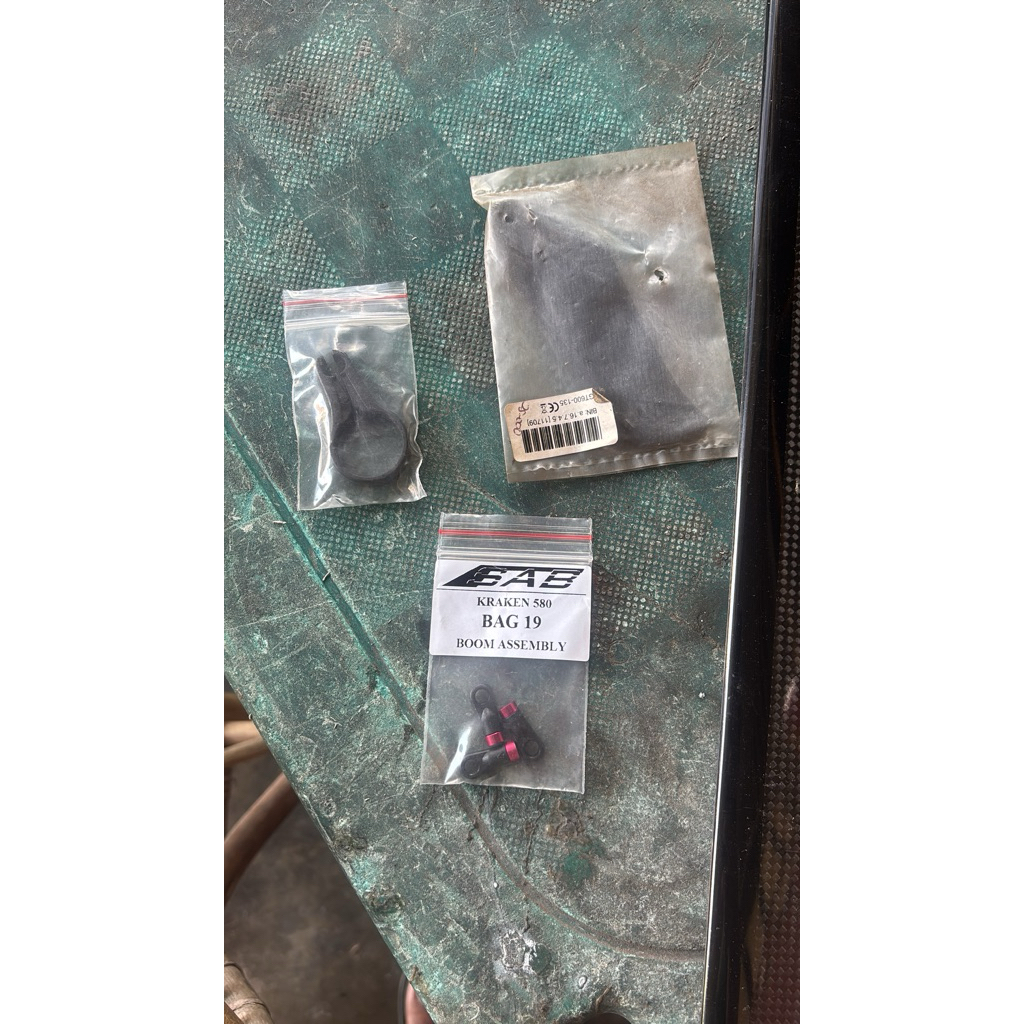 sparepart rc heli align 600