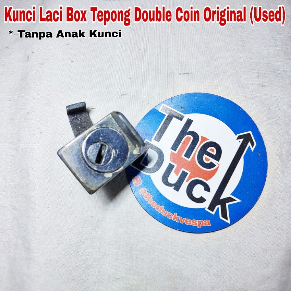 Kunci Laci Box Tepong Double Coin Original Vespa Super Sprint Veloce