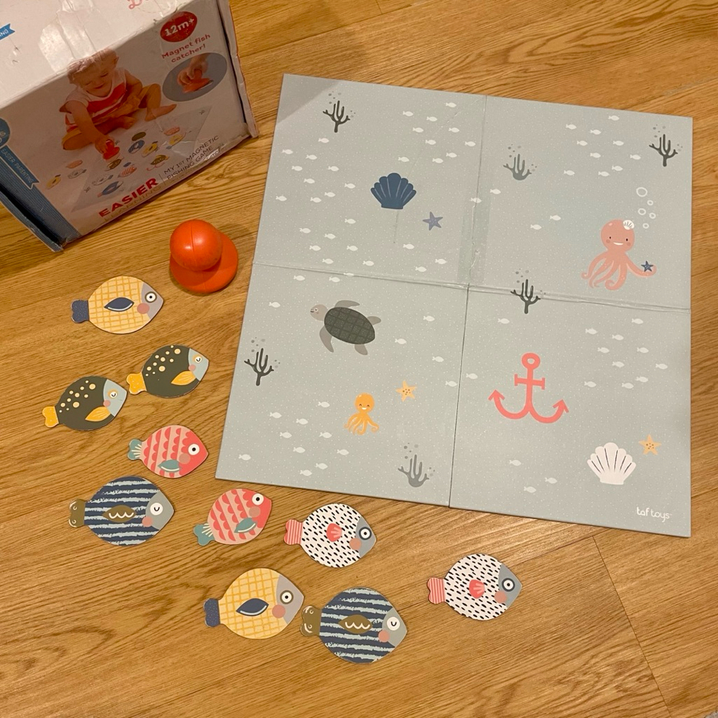 PRELOVED TafToys My 1st Magnetic Fishing Game | Taf Toys TafToy Mainan Edukasi Anak Bayi Balita Magn