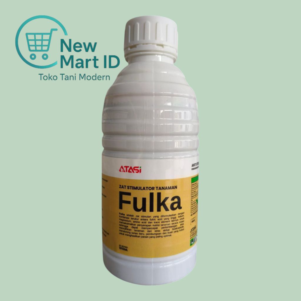 Fulka Zat Stimulator Tanaman 1010ml Original Pabrik Fulka Atasi Kriting Tanaman Dg Alami