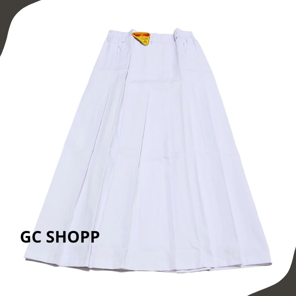 ROK SD MI PUTIH PANJANG REMPEL ANAK PEREMPUAN