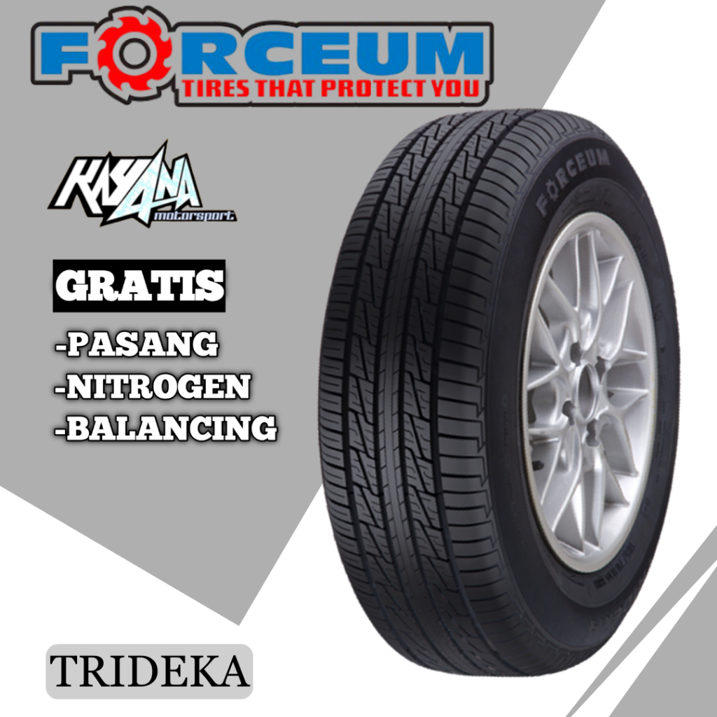Ban Mobil 185 70 R14 Merk Forceum Trideka Ban Standart Mobil Avanza Xenia R14