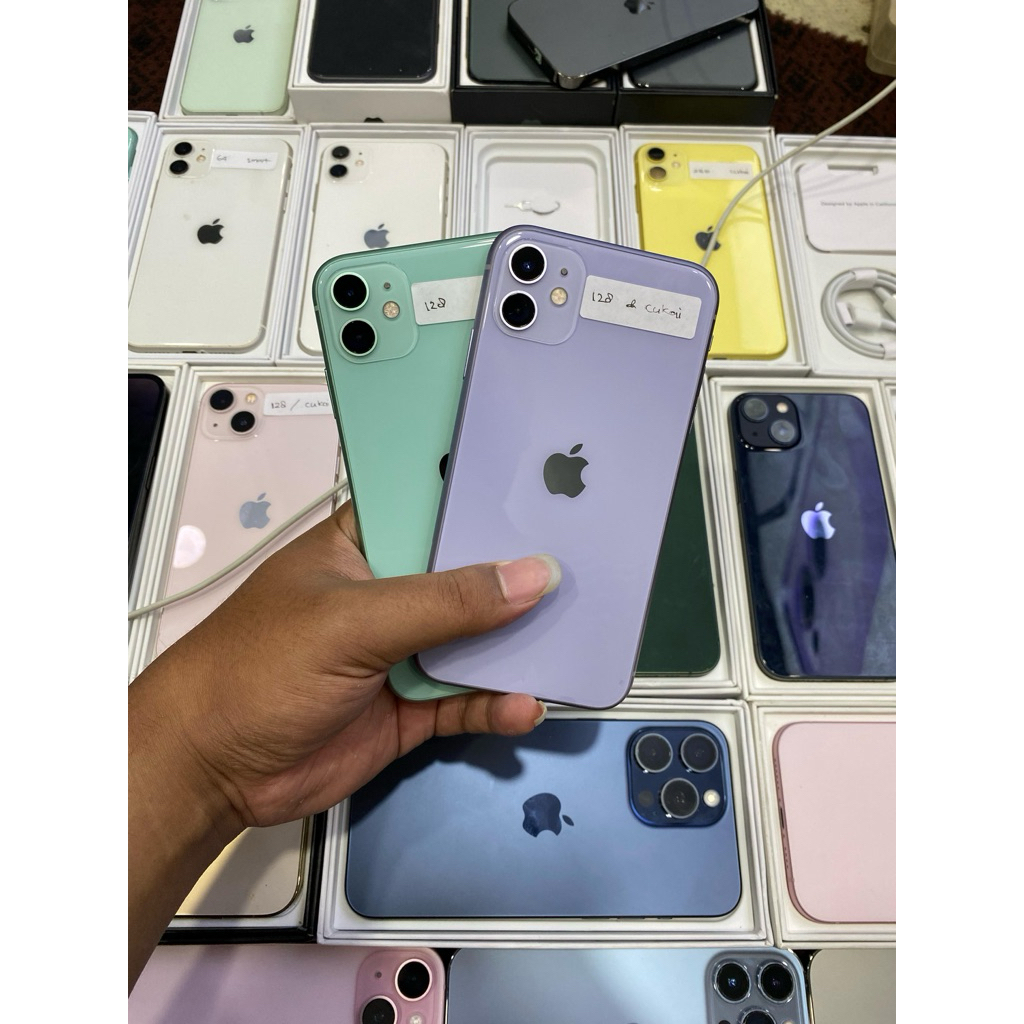 Iphone 11 128gb beacukai sinyal permanen fullset