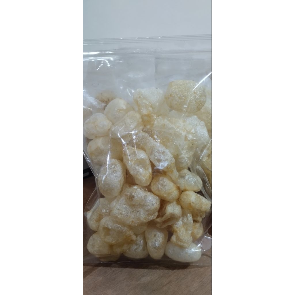 

Kerupuk kulit enak dan gurih berat 70gr