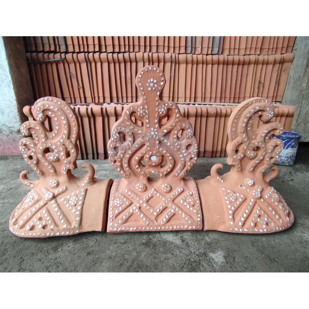 Wuwungan Mahkota Joglo Jawa Klasik | Satuan