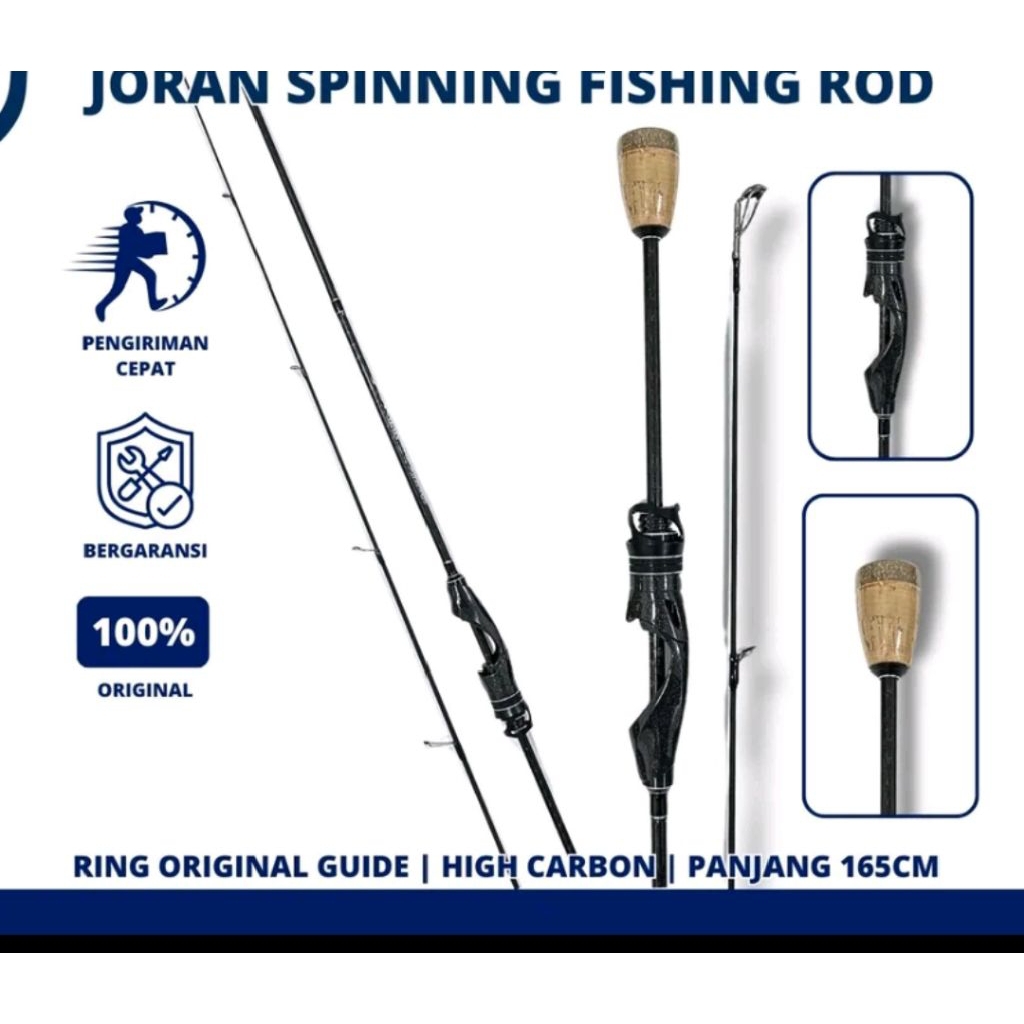 Joran Spinning Ul Carbon solid murah