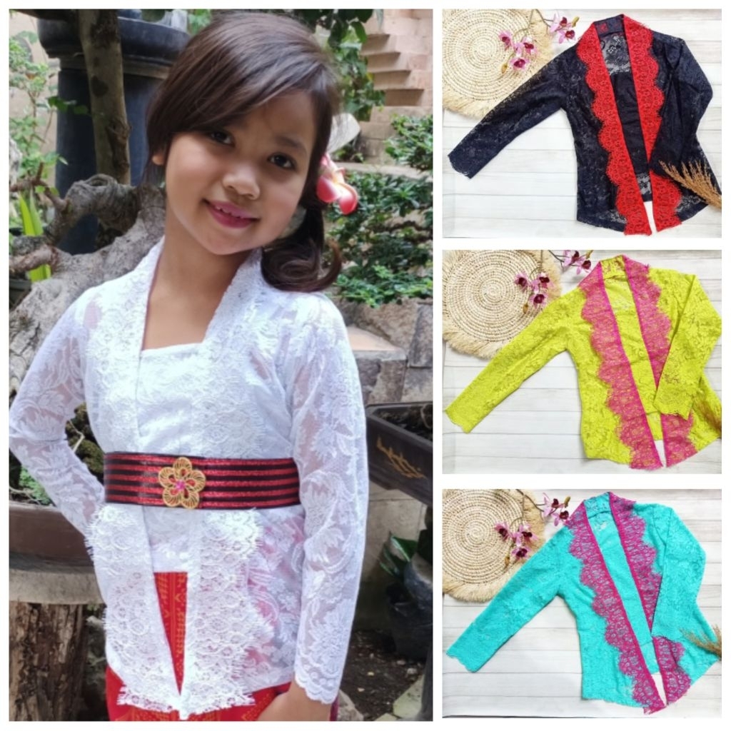 KEBAYA ANAK TANGAN PANJANG / KEBAYA ANAK BALI