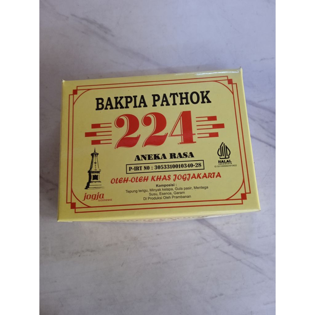 

Bakpia Pathok 224 Aneka Rasa