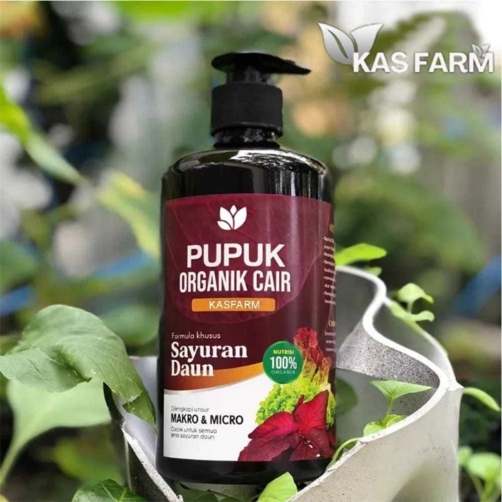 Pupuk Organik Cair Tanaman Daun dan Sayur 500mL POC Kompos Pupuk Organik Pupuk Sayur Pupuk Daun Pupu