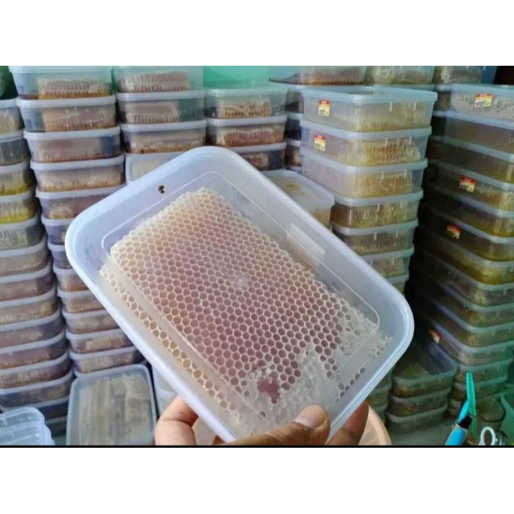 

Madu Sarang lebah asli 100% tanpa campuran berat bersih (100grm)