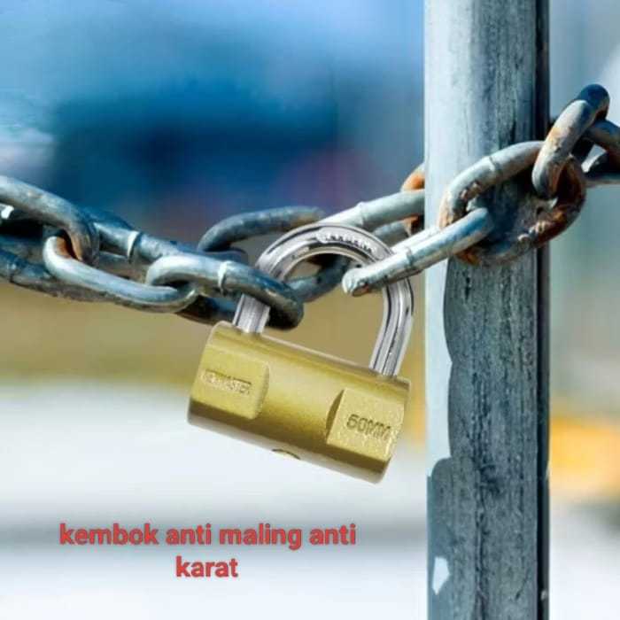 GEMBOK KENMASTER 50mm KM-119 - KENMASTER Gembok Anti Maling - Gembok Pagar - Kunci Gembok KENMASTER 