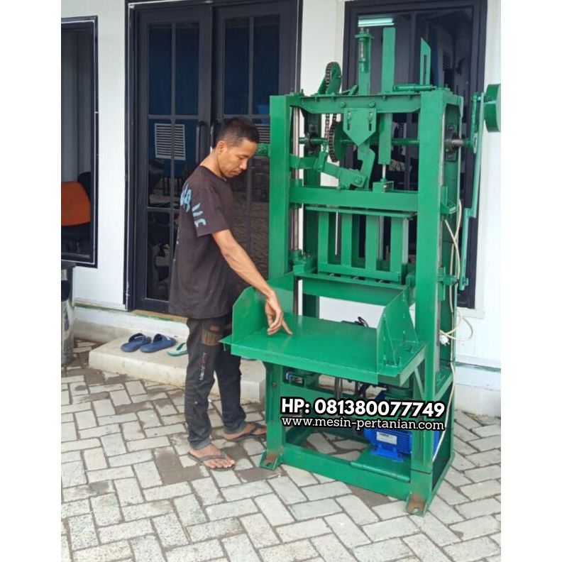 Mesin Cetak Paving Block Sistem Getar Bogor