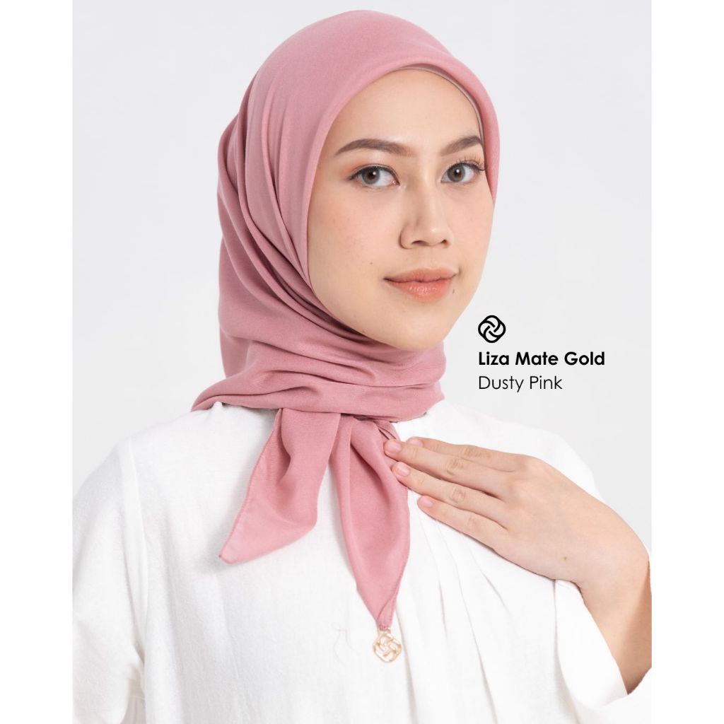 HIJAB VOAL LIZA POLOS PINK SERIES TERBARU BY DEENAY ORIGINAL-KERUDUNG SEGIEMPAT JILBAB VOAL PREMIUM