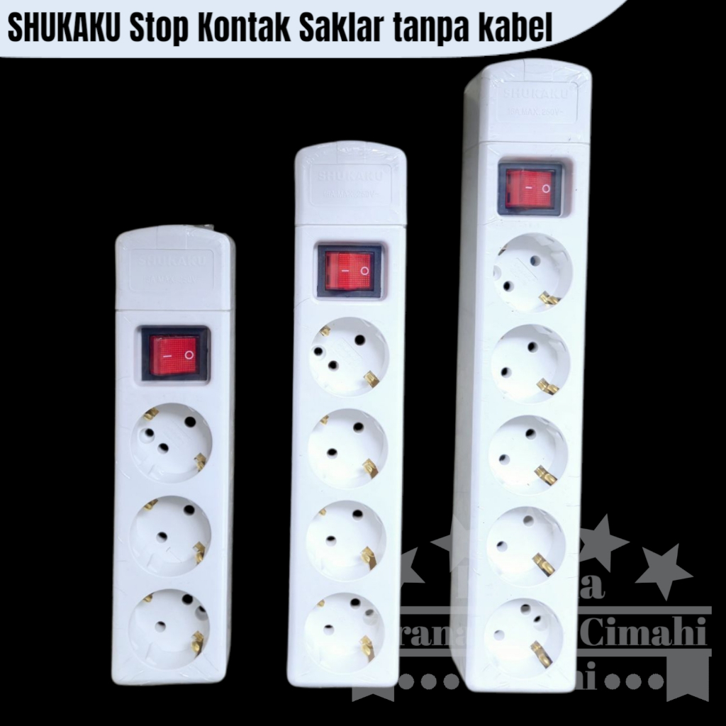 SHUKAKU Stop Kontak Saklar tanpa kabel