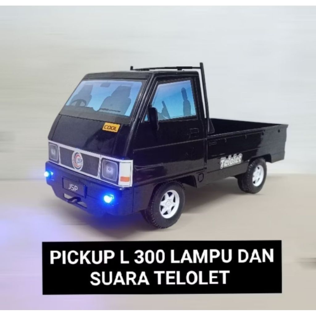 Mainan Anak Mobil Pick Up L300 Telolet Basuri Mainan Mobil Pick Up L300 Musik Dan Lampu