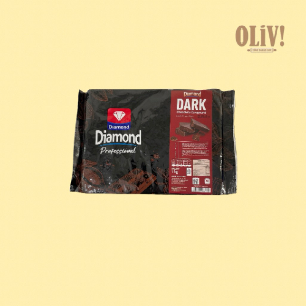 

Diamond profesional coklat dark compound 1 kg