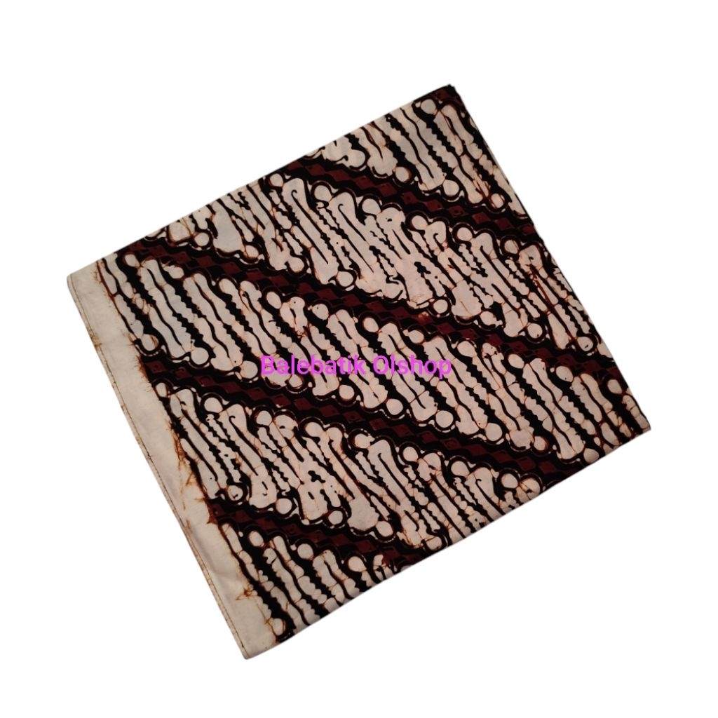 Kain jarik batik cap sogan jogja motif parang centhong