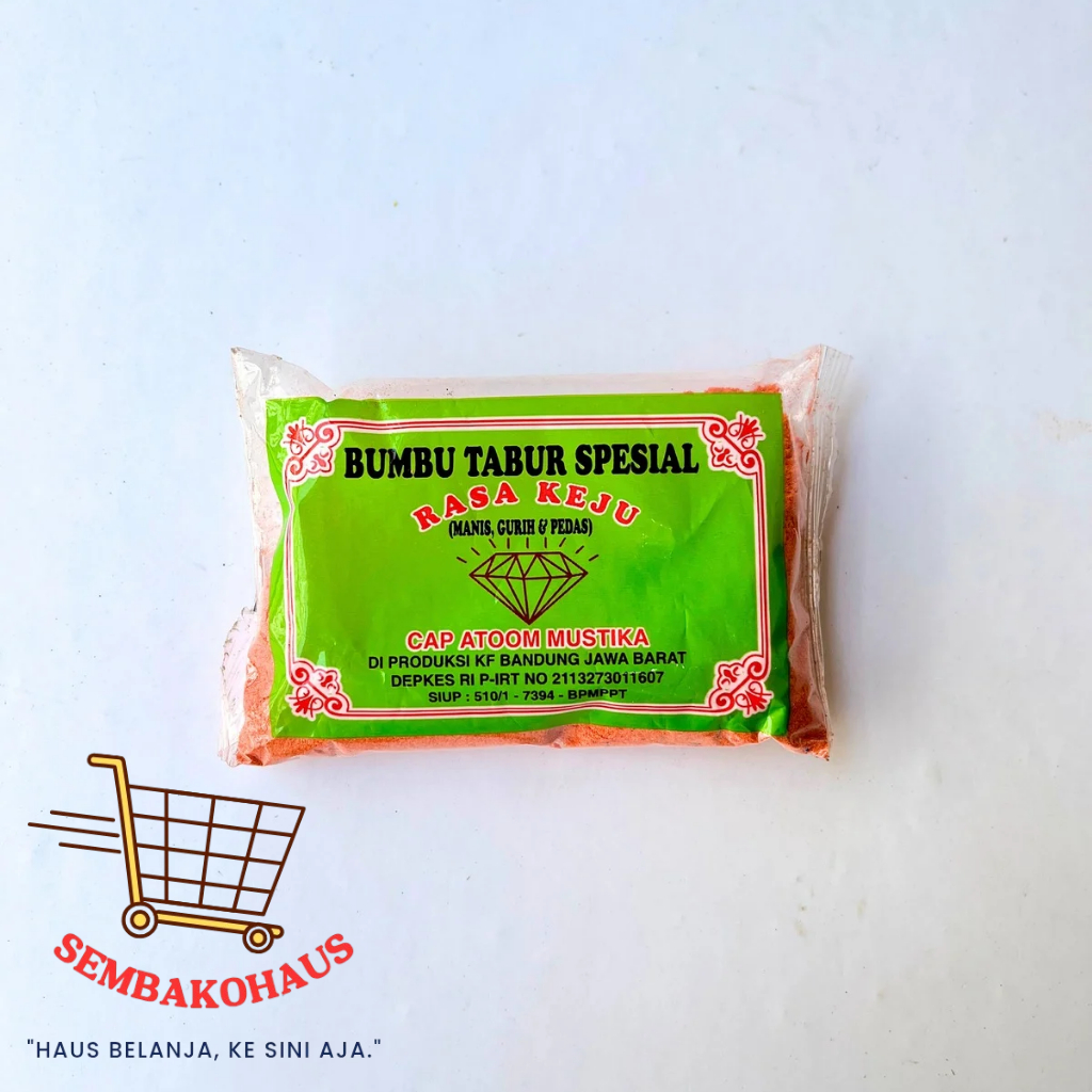

Bumbu Tabur Spesial Rasa Keju