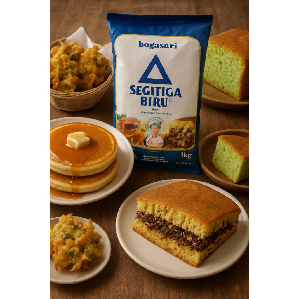 

Tepung Terigu Protein Tinggi/ Segitiga Biru/Cakra Kembar/Kunci Biru