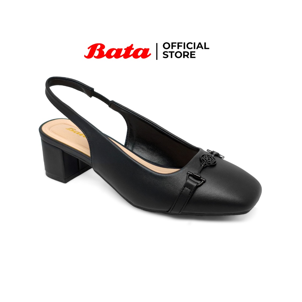BATA - PAULINE "Extra Cushioning" Sandal Heels Slingback Wanita