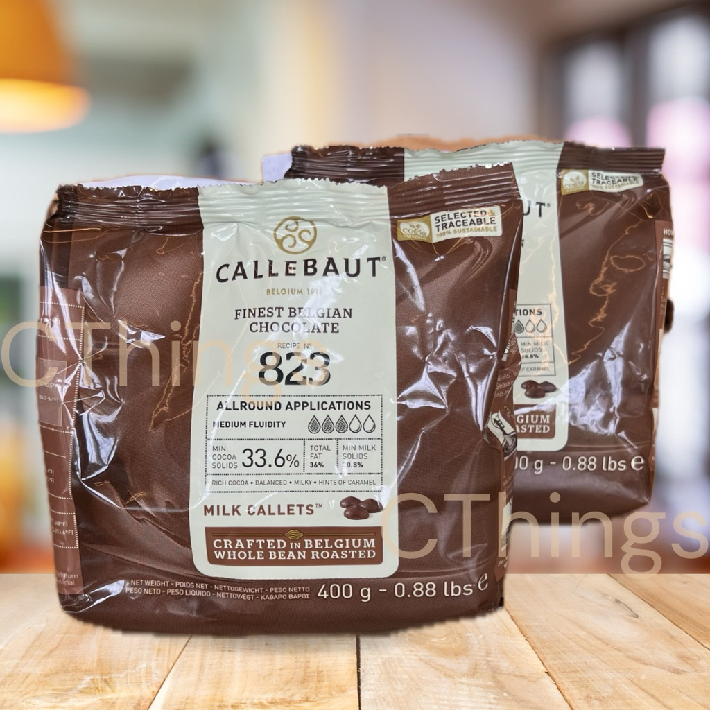 

callebaut 823 33.6% milk couveture 400gr