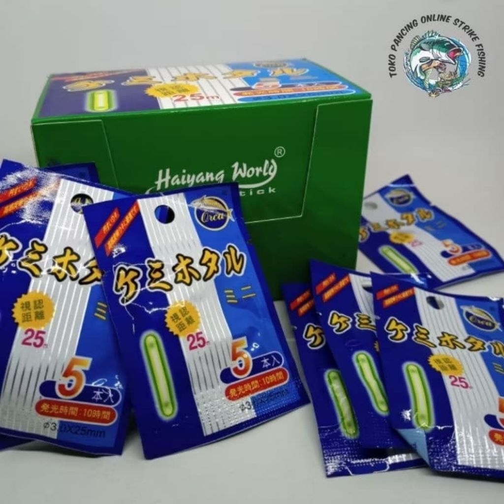 LAMPU STARLIGHT/STARLITE ORCA UNTUK PELAMPUNG PANCING / LIGHT STICK