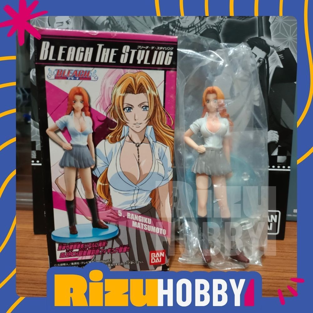 [Official] Vintage Figure Bleach The Styling - Matsumoto Rangiku Preloved